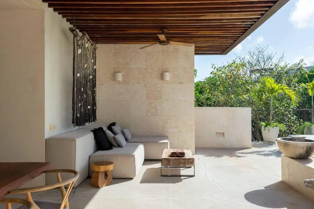 Jungle Lounge Barefoot Luxury 3Br Two Level Penthouse With Pool In Luum Zama Apartment Tulum