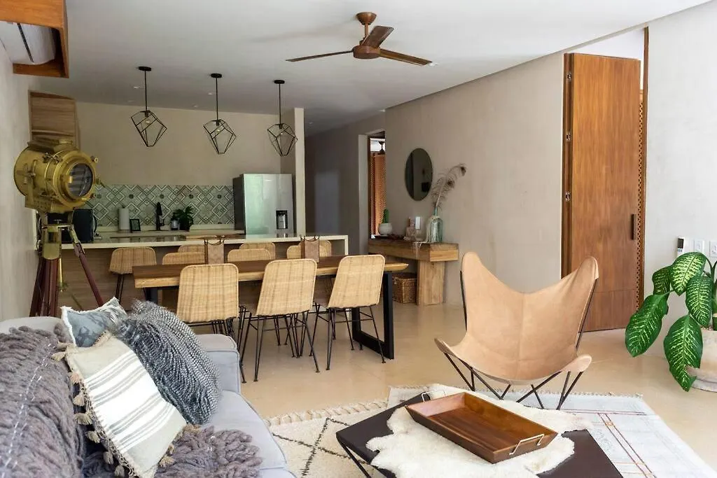 Jungle Lounge Barefoot Luxury 3Br Two Level Penthouse With Pool In Luum Zama Apartment Tulum 0*,  Mexico